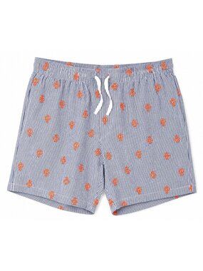 Chubbies Shorts Swim Trunks Mens 2XL XXL Anchors Nautical 5.5” Blue White Stripe